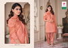Biba By Leela Embroidery Jam Stain Printed Dress Material Wholesalers In Delhi